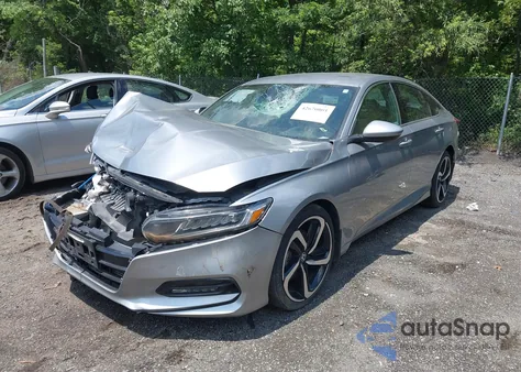 2018 Honda Accord Sport from USA, damaged, VIN 1HGCV1F38JA166592